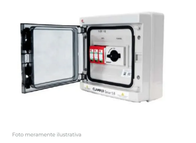 String Box CLAMPER Solar 2 Entradas e 1 Saídas 16A - 1040V