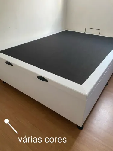 Cama casal com Baú