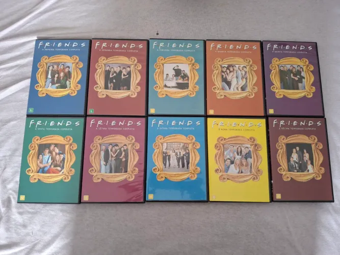 DVDs Originais Série Friends - As 10 Temporadas Completas