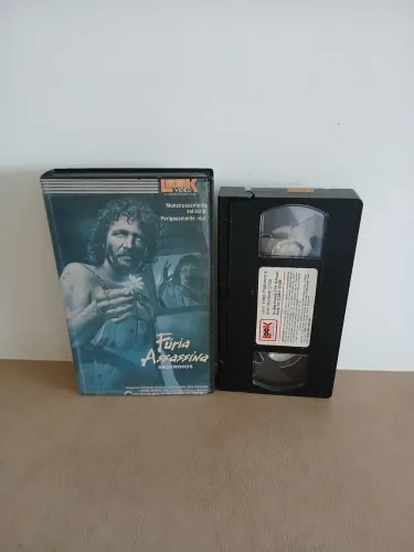 Fita VHS Fúria Assassina - Backwoods - Raríssima