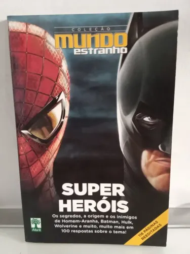 Revista Coleção Mundo Estranho Super Heróis