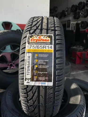 Pneu Remold Crystone 175/65R14 - Qualidade Garantida