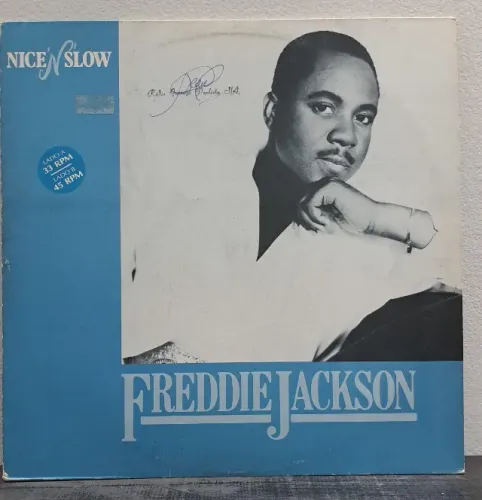 Disco de Vinil LP Freddie Jackson Nice'n'Slow Disco Promocional Mix