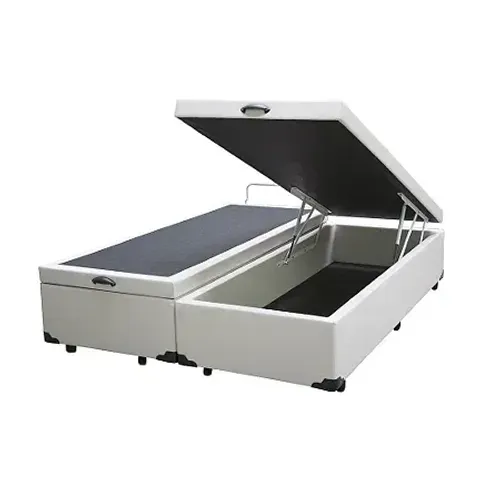 box bau queen com pistoes a gás bi partido 