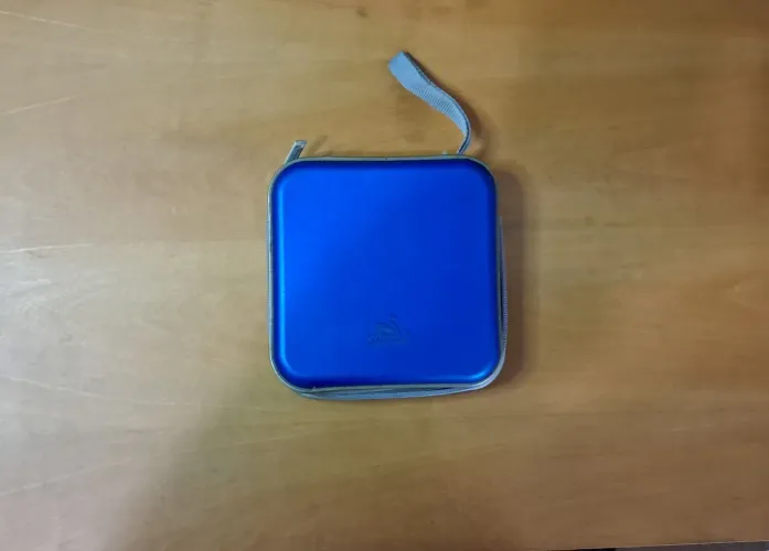 Estojo para CDs/DVDs Azul