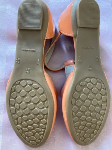 Sandália Feminina NOVA Laranja - Tamanho 34/35