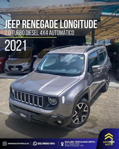 Jeep Renegade Longitude 2.0 4X4 TB Diesel AUT 2021