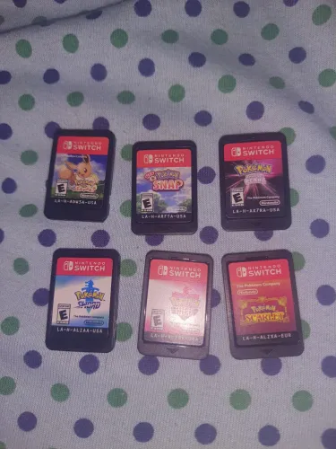 Coletânea 6 jogos pokemon para nintendo switch