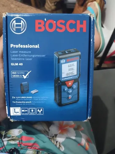 Trena a Laser Bosch GLM 40
