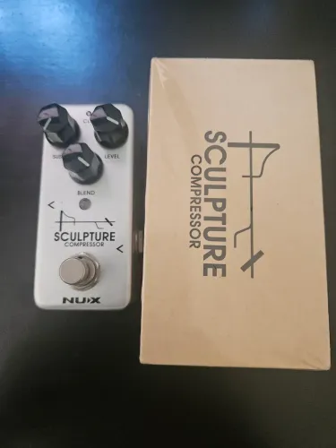 Pedal Guitarra Compressor NUX Sculpture