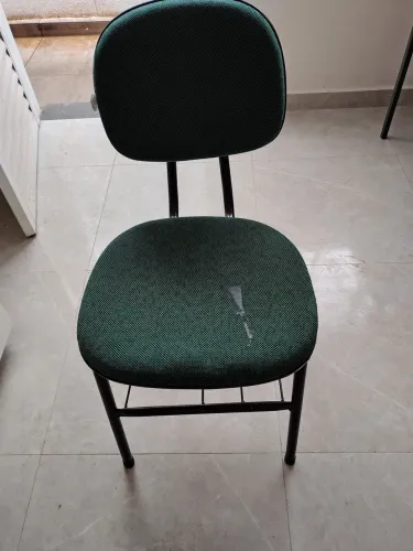 Lote de cadeira estofadas