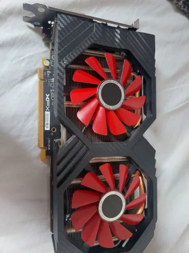 Placa de vídeo RX580 256bits 8gigas