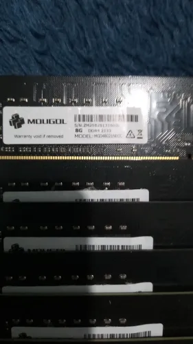 Kit com 10 memórias Mougol ddr4 8gb 2133MHz 