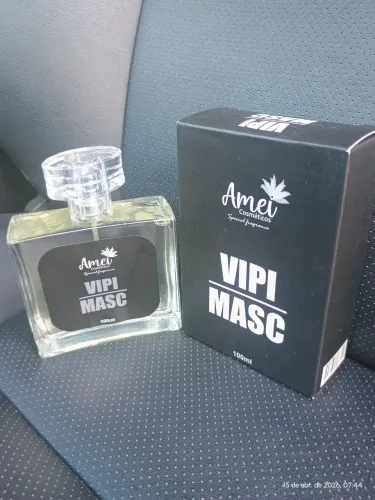Perfume Importado Masculino 100ml - Ref. Olfativa 212 Vip - Amei Cosméticos 