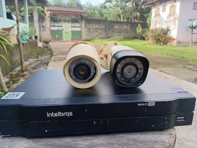 VDR DE 16 CANAIS COM 6 CÂMERAS,UM HD, FUNCIONANDO, $150
