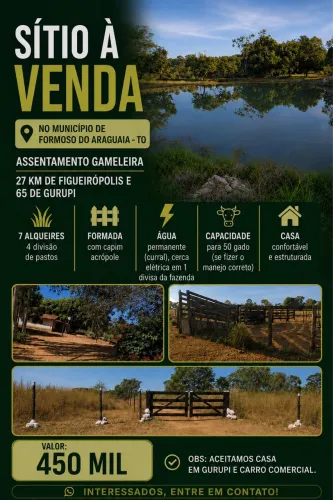 VENDO SITIO