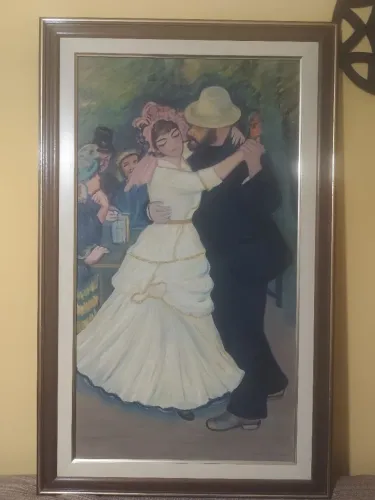 Quadro pintado à mão tam 1,06x66