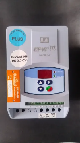 Inversor de Frequência WEG CFW10 1,5CV 220V Revisado, Testado e com Garantia