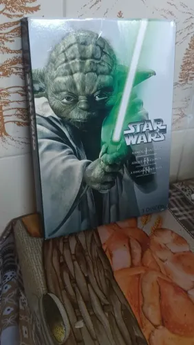 dvd star wars a ameaça fanstama 3 discos