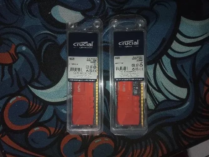  MEMORIA DDR4 CRUCIAL BALLISTIX 2x8GB 3200mhz