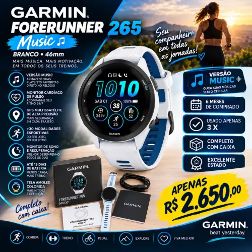 Relógio Garmin Music