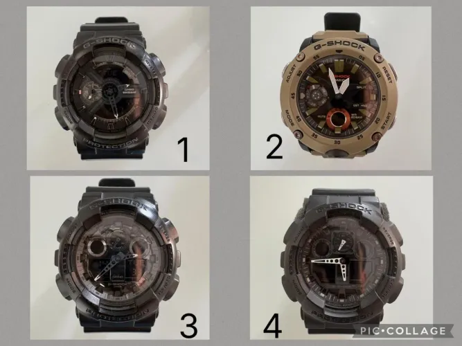 Coleção Relógios Casio G Shock