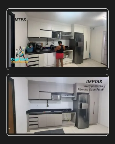 Envelopamento Residencial e Comercial - Móveis, Eletros, Paredes e Chão!
