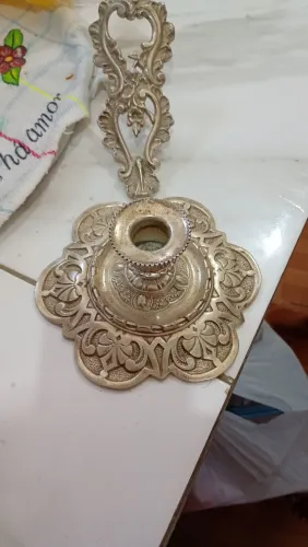 Castiçal em prata