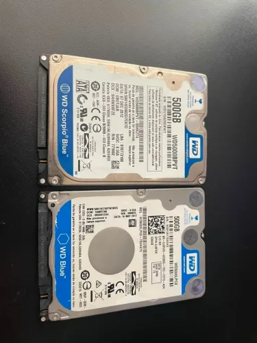 2 HDs 500GB