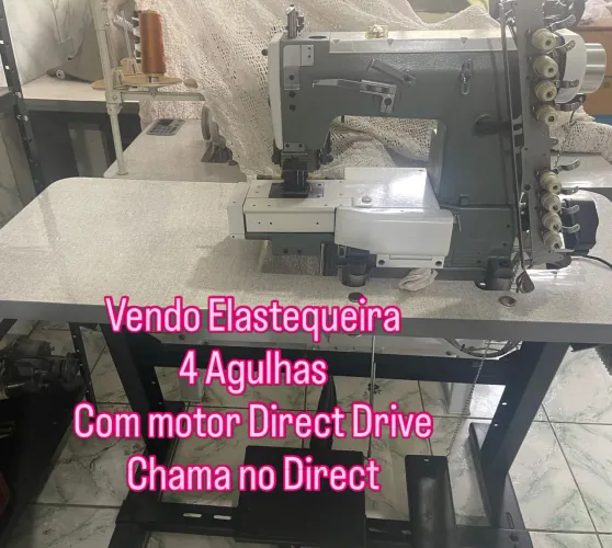 Máquina de costura Elastequeira