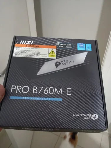 Placa mãe Msi b760 DDR5