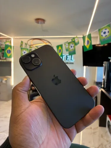 iPhone 15 128GB Preto 85% - Loja Fisica