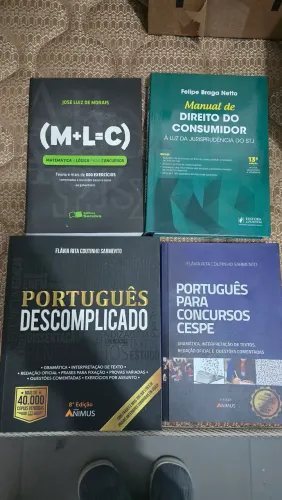 Doação de livros para concursos