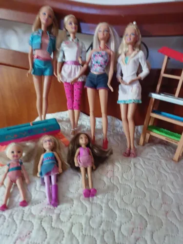 Lote de bonecas barbies originais