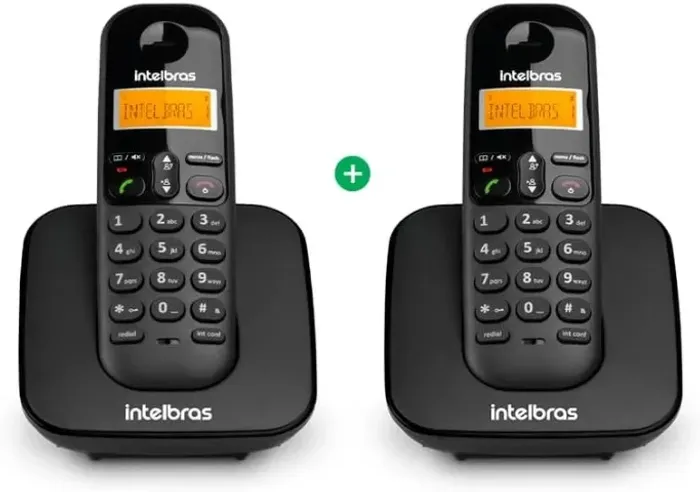 Kit Telefone Sem Fio Ts 3110 + 1 Ramal Ts 3111 Intelbras