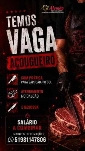 Açougueiro para sapucaia do sul