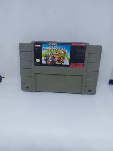 mario kart snes não grava