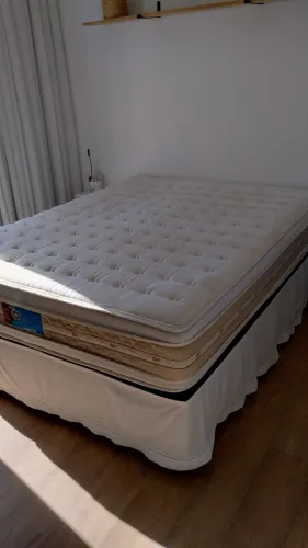 Cama box queen Castor Double Face Pró espuma Molas