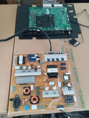 Placa tv curved 49" Samsung