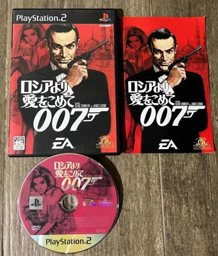 TRILOGIA 007 PS2 ORIGINAL JAPONES