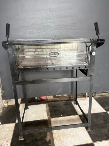 Forno industrial à gás.