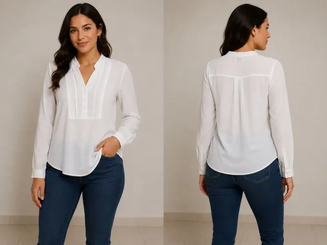 Vendo blusa de tecido fino