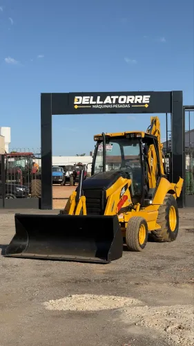 RETROESCAVADEIRA CATERPILLAR 416E 2008 MOTOR NOVO PRONTA PARA TRABALHAR