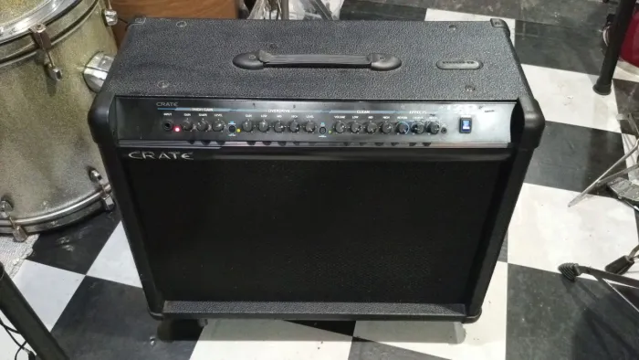 Caixa amplificada crate guitarra gtd-120