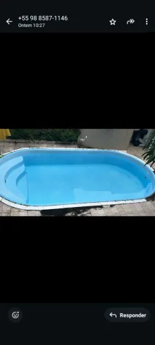 Piscina de 6,5 por 3,5