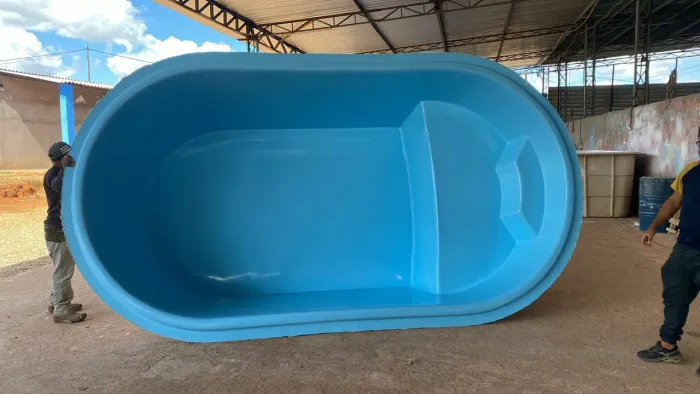 Piscina de fibra 4 metros
