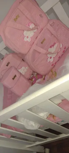 Kit bolsa maternidade menina