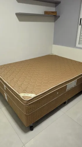 Cama casal colchão + box