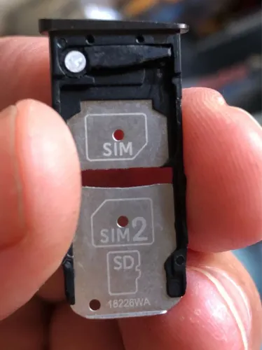 Gaveta de Chip Motorola Z3 Play 