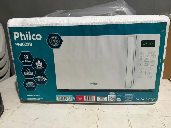Microondas Philco branco 20L 220v